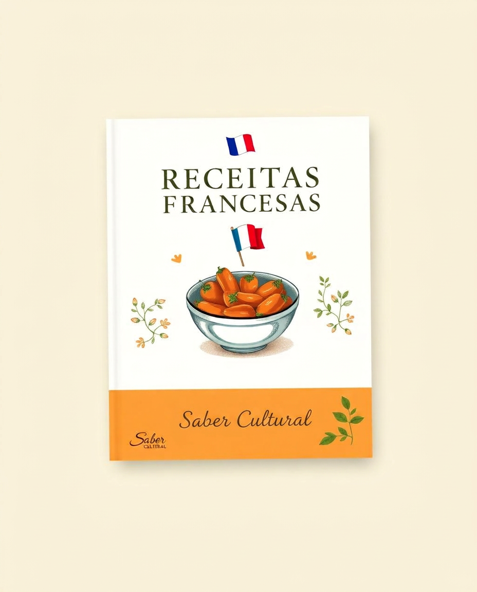 Capa do ebook Receitas Francesas por Jaqueline Pacheco